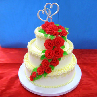 Svatební dorty poschoďové